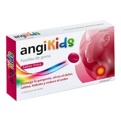 ANGIKIDS Angikids 15 Pastillas Goma Fresa ANGIKIDS Angikids 15 Pastillas Goma Fresa