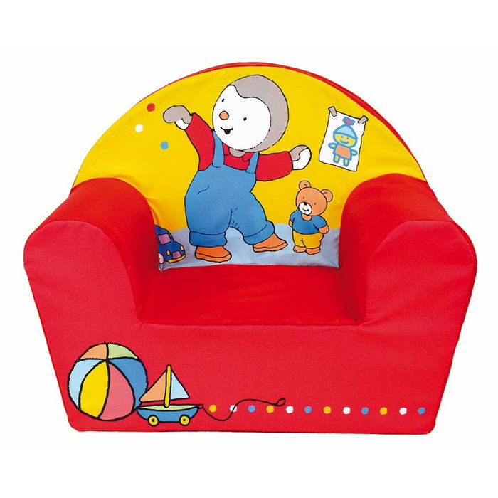 Fun House Fauteuil club enfant T'Choupi en mousse Fun House Fauteuil club enfant T'Choupi en mousse
