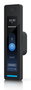 Ubiquiti Interphone RFID biométrique tactile 4,7" avec vidéo, Bluetooth, NFC, déverrouillage facial et par code PIN, résistance IP55, alimentation PoE