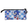 KARACTERMANIA Trousse Blue Lay Sonic The Hedgehog triple