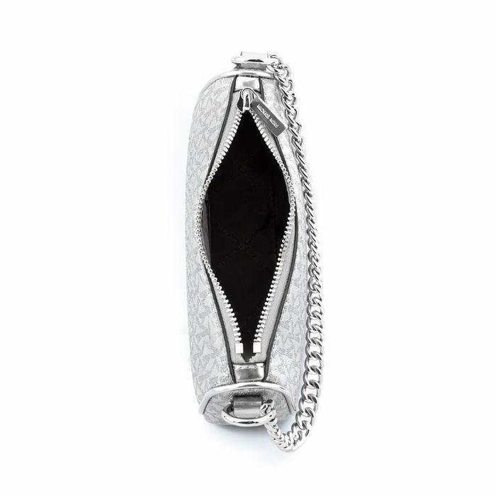 Sac à Bandoulière Michael Kors Carmela Gris 20 x 12 x 7 cm