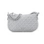 Sac à Bandoulière Michael Kors Carmela Gris 20 x 12 x 7 cm