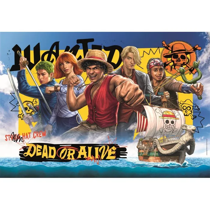 Clementoni One Piece Puzzle 104 Pièces Super