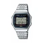 Casio ABL Montre Connectée Bluetooth 38 mm Cadran Argent Acier Inoxydable Compteur de Pas Chronomètre Étanche WR