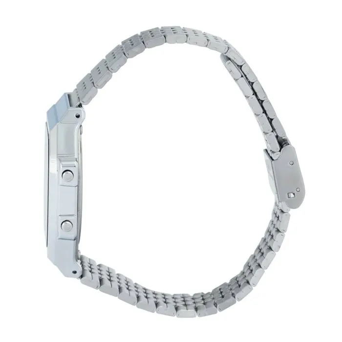 Casio ABL Montre Connectée Bluetooth 38 mm Cadran Argent Acier Inoxydable Compteur de Pas Chronomètre Étanche WR Casio ABL Montre Connectée Bluetooth 38 mm Cadran Argent Acier Inoxydable Compteur de Pas Chronomètre Étanche WR