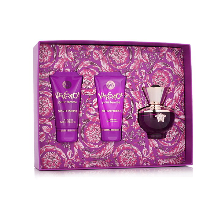 Versace Dylan Purple Set de Parfum Femme 3 Pièces Versace Dylan Purple Set de Parfum Femme 3 Pièces