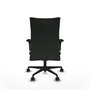 Piqueras Y Crespo Chaise Albacete confidente, mécanisme Synchro, tissu Noir
