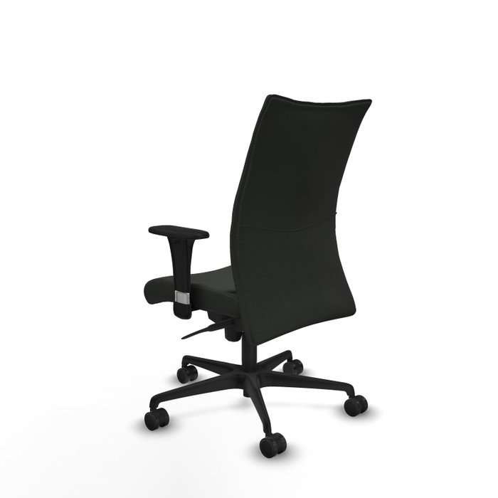 Piqueras Y Crespo Chaise Albacete confidente, mécanisme Synchro, tissu Noir Piqueras Y Crespo Chaise Albacete confidente, mécanisme Synchro, tissu Noir