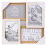 Home Deco Factory Cadre 4 Photos Bois Blanc