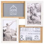 Home Deco Factory Cadre 4 Photos Bois Blanc