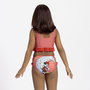 Bikini Minnie Mouse Rouge 4 ans