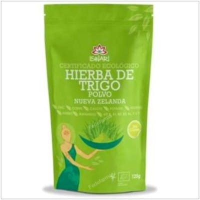ISWARI Herbe de blé BIO superaliment 125g ISWARI Herbe de blé BIO superaliment 125g