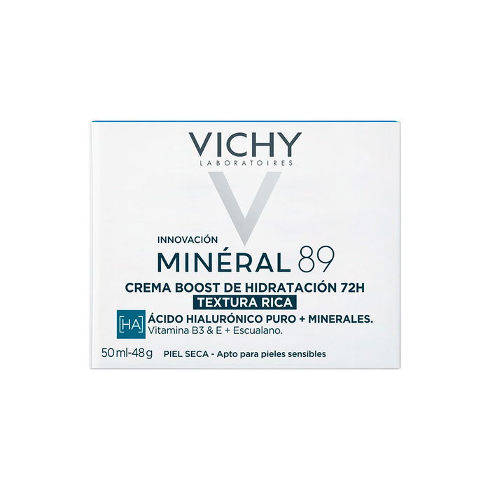 Vichy Minéral 89 Crème Hydratante Riche 72H 50 ml