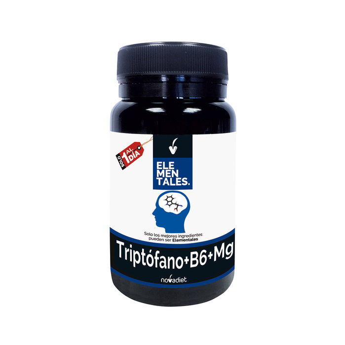 NOVADIET Tryptophane + B6 + MG 30 capsules végétales NOVADIET Tryptophane + B6 + MG 30 capsules végétales