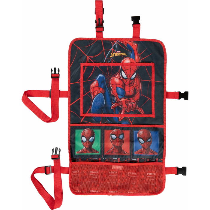 Spider-Man Organisateur pour Siège de Voiture Rouge
