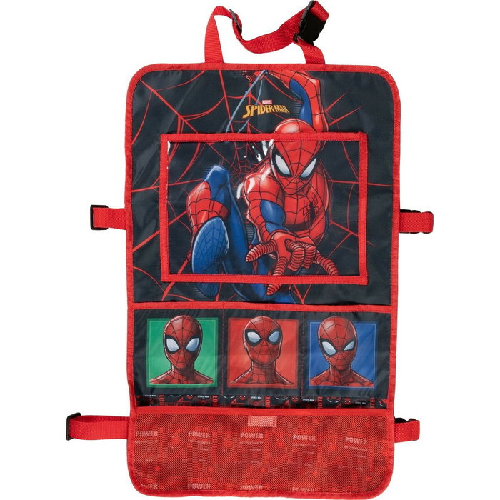 Spider-Man Organisateur pour Siège de Voiture Rouge