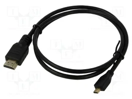 SAVIO Câble HDMI vers micro HDMI 1m noir