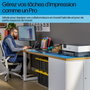 HP OfficeJet Pro 9110b - Imprimante couleur multifonction sans fil avec recto verso automatique, écran tactile et port USB pour bureau