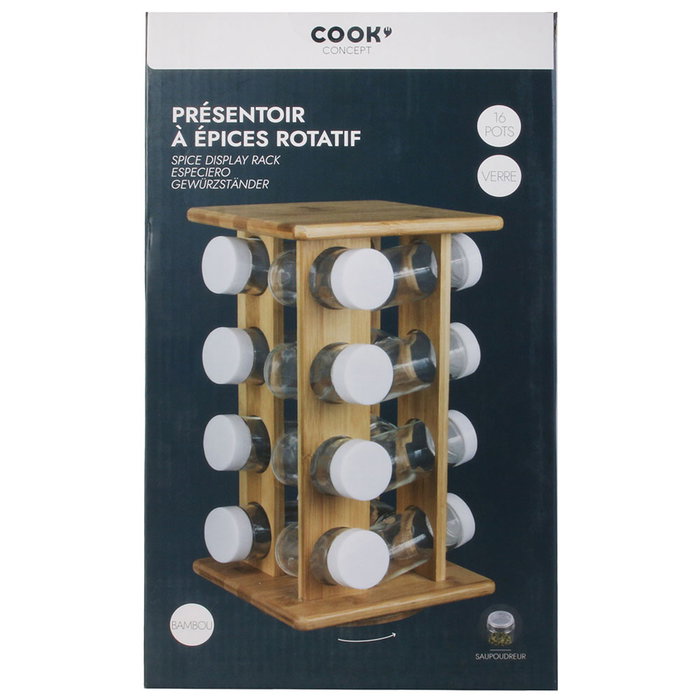 Cook Concept Especiero Giratorio 16 Bocaux