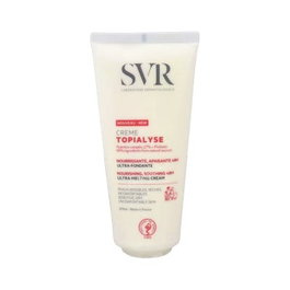 SVR Crème TOPIALYSE - Crème Apaisante 48h pour Peaux Sèches et Sensibles Corps et Visage - 200 ml