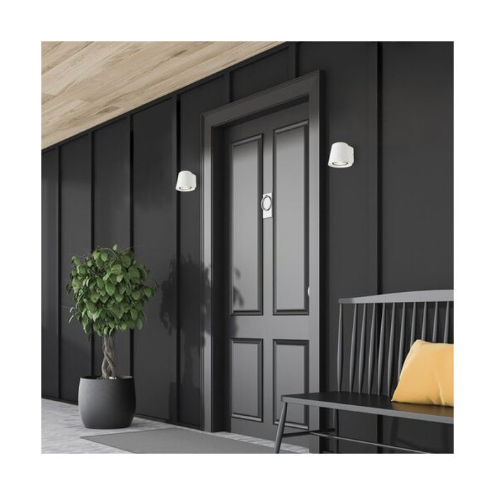 RABALUX Applique murale d'extérieur Mandal 1xGU10 Noir Mat