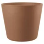 Deroma Pot de fleurs Origin - 37.2 * 31.8 cm - 22.3 litres - Terre cuite (Cotto) - Plastique recyclé résistant au gel et aux UV