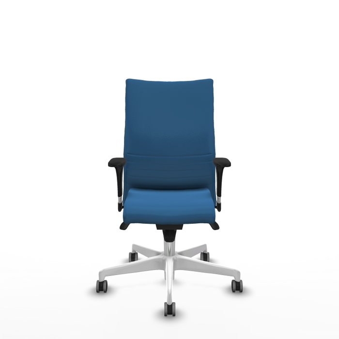 Piqueras Y Crespo Albacete confidente - Chaise de bureau bleu clair avec mécanisme synchrone Piqueras Y Crespo Albacete confidente - Chaise de bureau bleu clair avec mécanisme synchrone