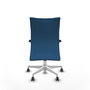 Piqueras Y Crespo Albacete confidente - Chaise de bureau bleu clair avec mécanisme synchrone