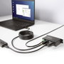 Startech 5 gr4Aindrm Hub USB 3.2 4 ports Géré - Montage mural/DIN - Métallique - Noir