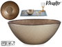 Vivalto Bol en verre 15 cm Or vieux (Set de 24) lifetme