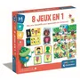 Clementoni - Coffret 8 Jeux en 1 Éducatifs - Formes, Couleurs, Nombres, Quantités, Mémoire, Logique - Dès 3 Ans