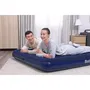 Bestway - 67003 - Matelas gonflable de camping pour 2 places - 203 x 152 x 22 cm - Poids max 300 kg - Pour intérieur et extérieur - Avec kit de réparation