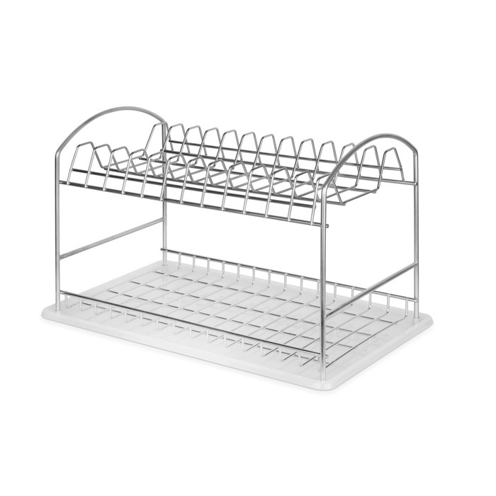 Emuca Égouttoir à vaisselle à poser Suprastar, 435x270x275mm, acier, chromé Emuca Égouttoir à vaisselle à poser Suprastar, 435x270x275mm, acier, chromé