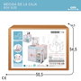 Color Baby - Hôpital vétérinaire en bois avec 17 pièces et accessoires, taille 47,5 x 47,5 x 75,5 cm, pour enfants à partir de 3 ans