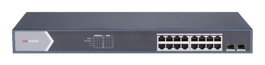 Hikvision DS-3E1518P-SI Commutateur Smart PoE 16 Ports Gigabit