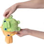 Bandai Mochila Tamagotchi Kuchipatchi avec peluche transformable, 3 évolutions, harnais pour épaules et fenêtre de vue