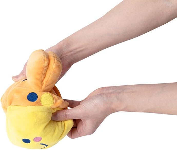 Bandai Mochila Tamagotchi Kuchipatchi avec peluche transformable, 3 évolutions, harnais pour épaules et fenêtre de vue