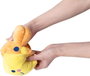 Bandai Mochila Tamagotchi Kuchipatchi avec peluche transformable, 3 évolutions, harnais pour épaules et fenêtre de vue