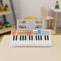 iDance - Piano électronique 25 touches - Clavier pour débutant avec connexion USB - Langue anglais - Coloris Blanc - Jouet musical en plastique