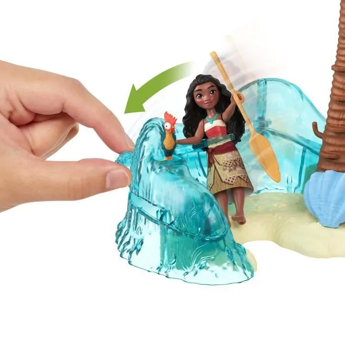 Disney Princess Coffret Vaiana Aventures Insulaires - Jeu de Poupées avec Vaiana, Simea et Accessoires - JFF13 Disney Princess Coffret Vaiana Aventures Insulaires - Jeu de Poupées avec Vaiana, Simea et Accessoires - JFF13