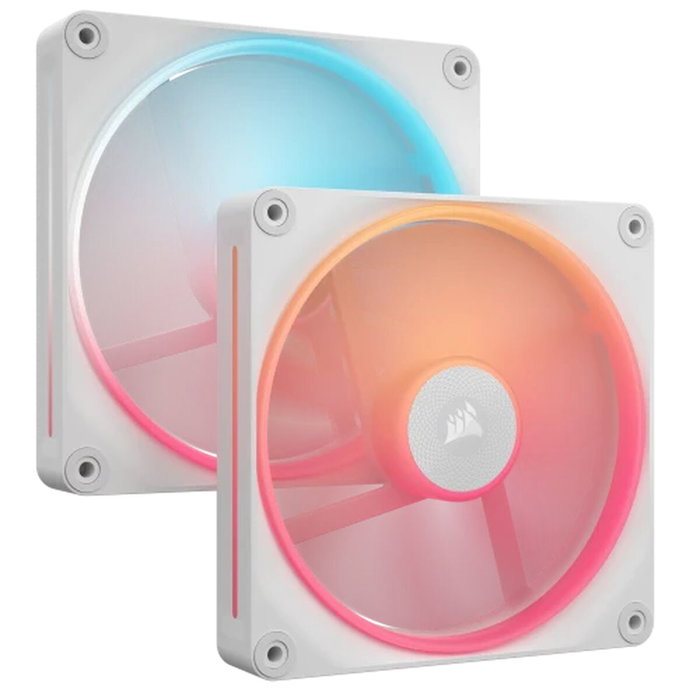 Corsair iCUE LINK LX140R RGB Blanc Dual Fan Corsair iCUE LINK LX140R RGB Blanc Dual Fan