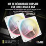 Corsair iCUE LINK LX140R RGB Blanc Dual Fan