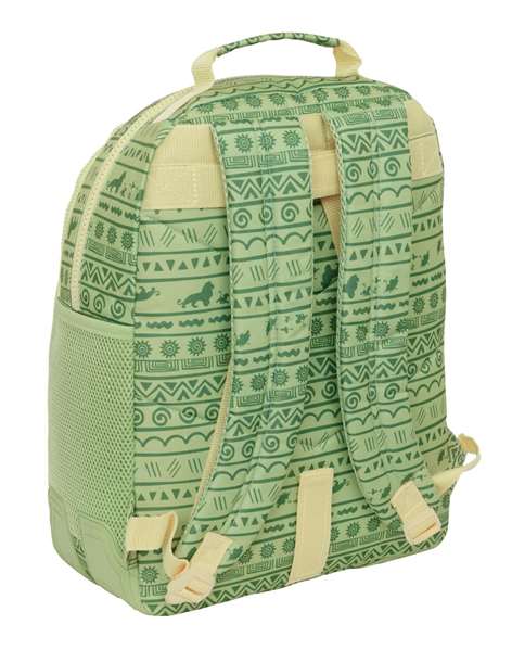 Safta Sac à dos double Mufasa 32x42x15 cm adaptable sur chariot, produit en espagnol Safta Sac à dos double Mufasa 32x42x15 cm adaptable sur chariot, produit en espagnol