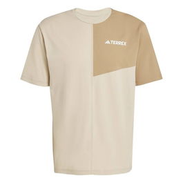 T-shirt à manches courtes homme Adidas Beige XL