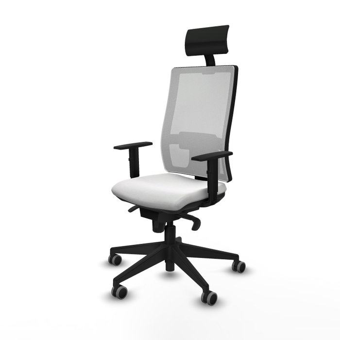 Piqueras y Crespo Chaise de Bureau Horna Blanche