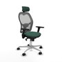 Piqueras y Crespo Chaise de Bureau avec Appui-tête Jorquera 3D086N2 Vert