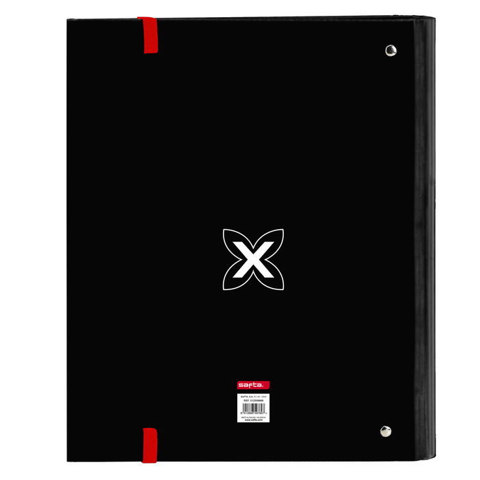 Reliure à anneaux Munich Vulcan Noir 27 x 32 x 3.5 cm