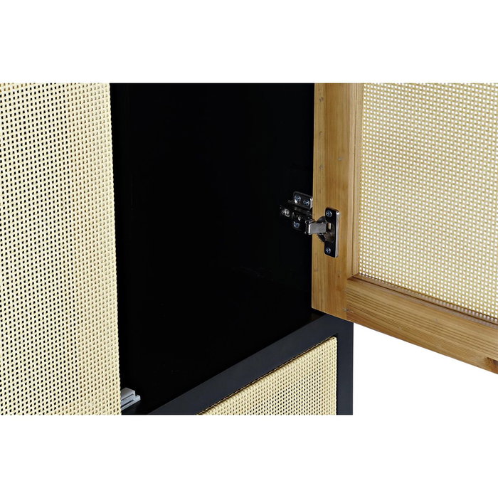 Armoire DKD Home Decor 80 x 38 x 160 cm Sapin Naturel Noir Armoire DKD Home Decor 80 x 38 x 160 cm Sapin Naturel Noir