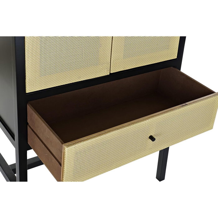 Armoire DKD Home Decor 80 x 38 x 160 cm Sapin Naturel Noir Armoire DKD Home Decor 80 x 38 x 160 cm Sapin Naturel Noir