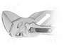 Knipex Pince multiprise 250 mm avec revêtement plastique